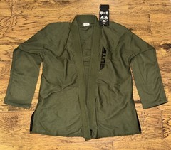 NEW Elite Sports BJJ Gi Jacket A1 Olive Green Technical Fightwear Kimono Top
