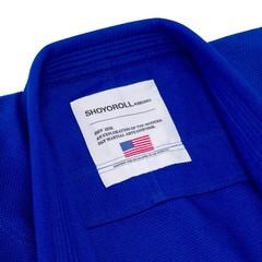 Shoyoroll Americana KIMONOS WHITE & BLUE 450GSM With Bag