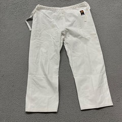 KI International Judo Gi Pants Size 5 White Cotton Martial Arts Uniform