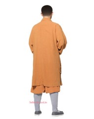Cotton Linen Buddhist Monk Kung Fu Tai Chi Set Shaolin Temple Meditation Uniform