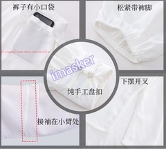 Chinese Kung Fu Tai Chi Suit Cotton Shirt+Pants Wushu Uniform Martial Art Sets