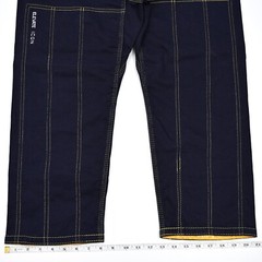J Flex War Tribe Elevate Collection Womens Jiu Jitsu Pants Blue Icon Uniform EUC