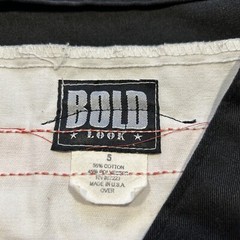 Bold Look Martial Arts Gi Karate Top Adult Size 5 Made In USA
