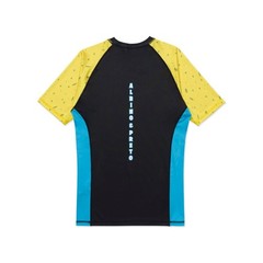 Albino and Preto x SPONGEBOB 2 Rash Guard SS Short Bjj No Gi Uniform Apparel