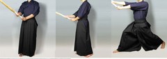 Kendo Uniform Set -Standard- Navy blue gi with Black hakama – kendo uniform kend
