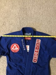 Gracie Barra Equipe GB Jiu Jitsu Kimono Top Youth Y5 Blue Marital Arts MMA