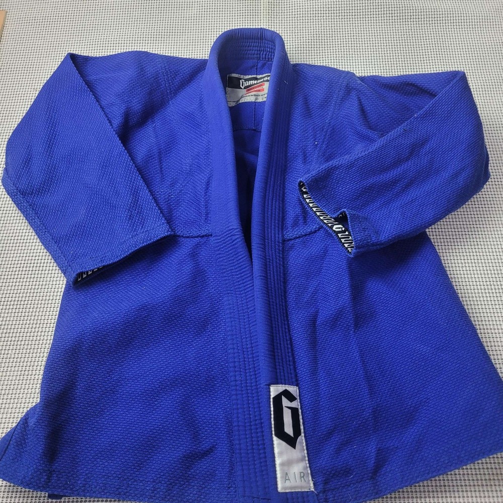 Gameness Air Jiu Jitsu Kimono Gi BJJ Mrtial Arts for Training Blue Size A1 Used