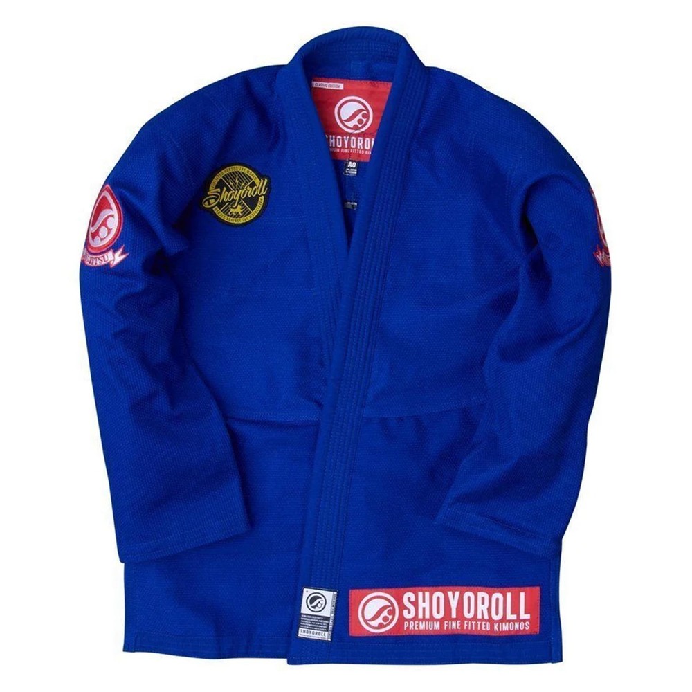 Custom Blue BJJ Gi Best Seller High Quality 100% Cotton Brazilian Jiu Jitsu