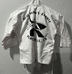 Karate Swift Outfit white size 000, 3 pieces Coat Pants Belt Costume