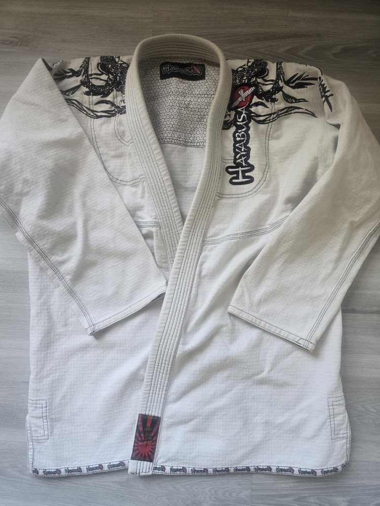Hayabusa A4 BJJ GI Kimono White Jiu Jitsu Uniform