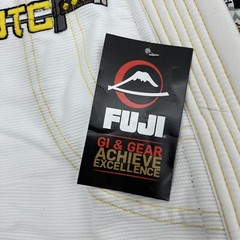 Fuji Tanto White Embroidered IBJJF Competition BJJ Kids Size C0 (7-8) NEW