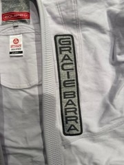 Gracie Barra Equipe GB1 Pro BJJ Gi White A3 Competition Legal Jiu Jitsu Kimono