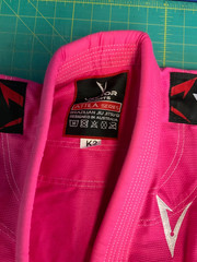 Vector Sports Gear Up Brazilian Jiu Jitsu GI Pink K2 Attila Kids Complete