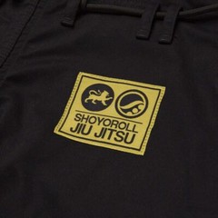 Shoyoroll – Black Jiu Jitsu Uniform RVCA Batch 136 Competitor Retro BJJ 450 GSM