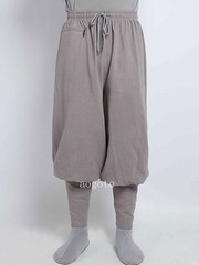 Buddhist Zen Martial Arts Linen Pants High Quality Shaolin Monk Kung Fu Pants