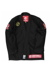 Top Selling Black Shoyoroll Professional Batch #71 Competitor Retr Jiu Jitsu Gi