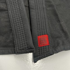 Elite Gi Adults C2 Black Red Marital Arts Uniform Top BBJ Polyester Blend