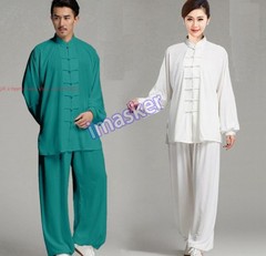 Unisex Chinese Tai Chi Clothing Kung Fu Wushu Martial Arts Suit Exercise Uniform