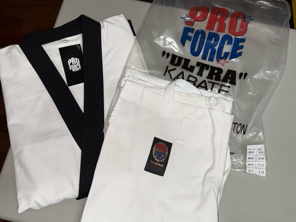 ProForce 14 oz. Karate Uniform Ultra Heavy Weight Cotton Size 3.5
