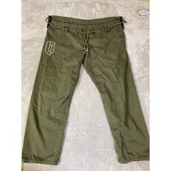 Gameness A3 Professional Fightwear Brazilian Jiu-Jitsu Mens Olive Green 2015