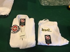BULL TERRIER Jiu Jitsu Gi MUJD White – A1S *BRAND NEW*