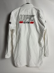 UFC GYM Premium Edition Brazilian Jiu-Jitsu BJJ Gi Jacket Top Kimono White