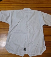 Mooto Taekwondo Uniform Top White Collar Martial Arts Dobok Jacket Size 150 (1)