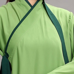 Chinese Costume Kung Fu Outfit Tai Chi Uniform Silk Linen Martail Arts Wushu