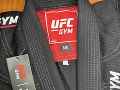 UFC Gym Gi uniform Size M0 Youth KNGZ Jiu Jitsu BJJ Brazilian MMA Black 100% cot