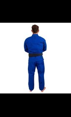 Pura Fibra Kids BJJ Gi Brazilian Jiu Jitsu Uniform Youth M000-M5 Blue Black Whit