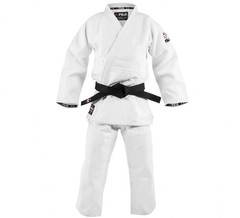 New White Fuji Sports Double Weave Judo Gi Kimono