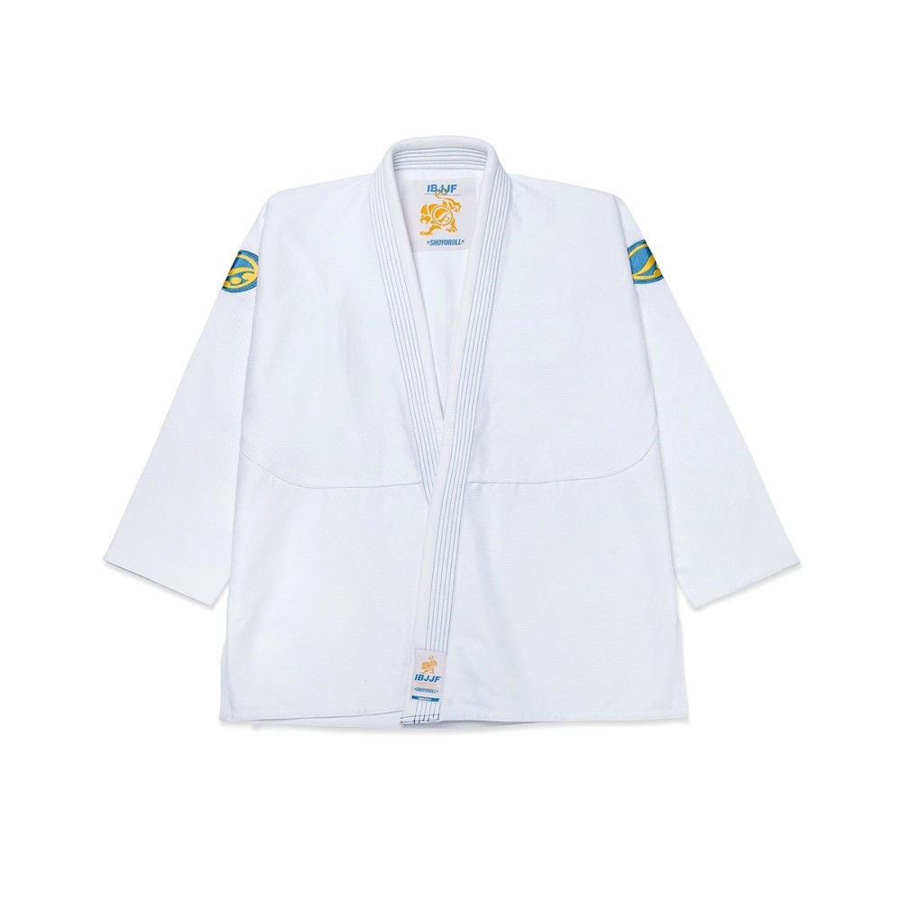 Shoyoroll 2023 IBJJF 2024 WAZAir Ultralite BJJ White JiuJitsu Grappling Kimono