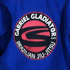 Jiu Jitsu MMA Gi Uniform Gabriel Gladiator BJJ M3 GI Mens Size Medium Blue