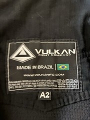 Vulkan Fight Company BJJ Gi Black A2 Made in Brazil LIMITED EDITION