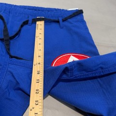 Gracie Barra LIMITED EDITION Lutador BJJ Gi Blue Brazilian Jiu Jitsu A5 Men MMA-