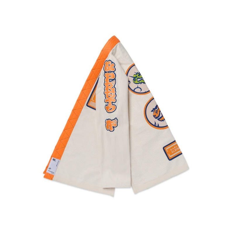 Albino & Preto x NESM GI Unbleached BJJ Jiu-Jitsu Gi Kimono 450GSM in All Sizes