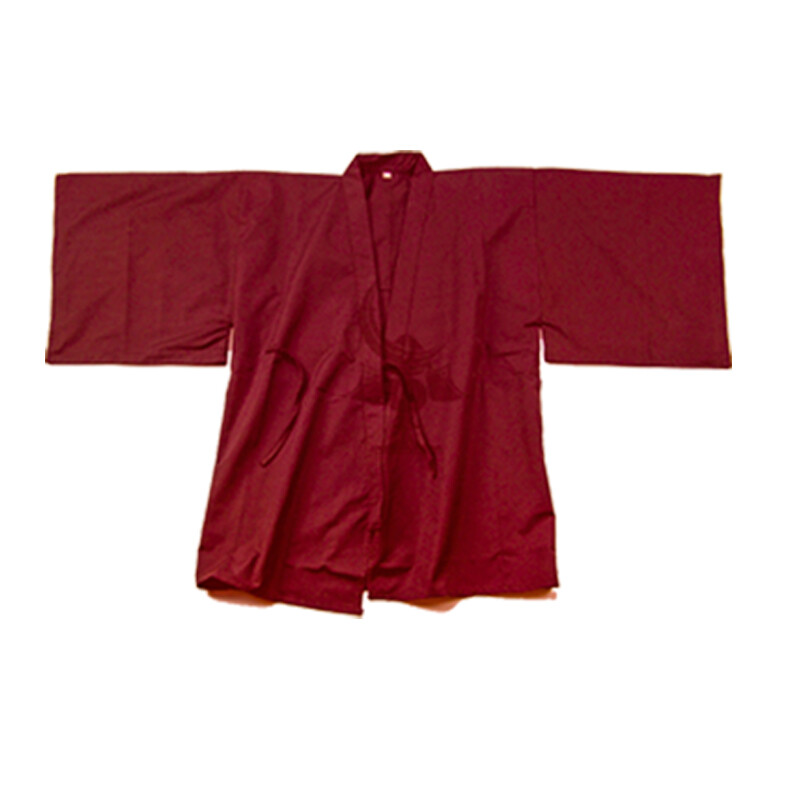 IAIDO broad SLEEVE RED GI large sleeves T/C jacket japanese kimono top COSPLAY