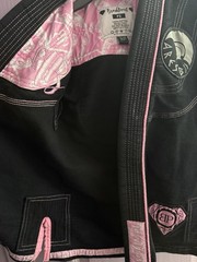 Women’s Breakpoint Size F0 Black Pink Brazilian Jiu Jitsu Gi