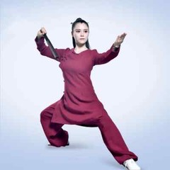Tai Chi Clothing Cotton Linen Practice Clothes Martial Arts Performance Clothes