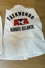 NEW ATA TAEKWONDO World Martial Art Uniform JACKET/PANTS NO BELT SZ 0000 ATLANTA