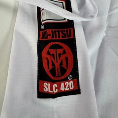 OTM Jiu-Jitsu Built To Fight Gi Pants Unisex A4 White Logo Pockets Drawstring