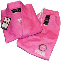 Kids All-Around Brazilian Style Jiu Jitsu Uniform with C0-Sized White Belt