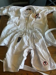 Kids Karate Uniform Girls Size Small Fits 7-8 Year Old Martial Arts