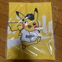 Orix Buffaloes Original Pokemon Uniform pikachu Auth Free Size Towel Set of 3