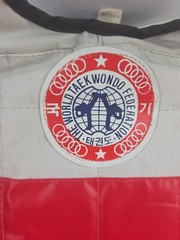 The World Taekwondo Federation Sparring Vest Martial Arts Karate MMA Size Small