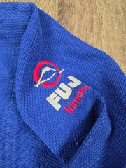 FUJI Brazilian Royal Blue Youth Kimono Karate Pants Robe Set Youth C1 + C3
