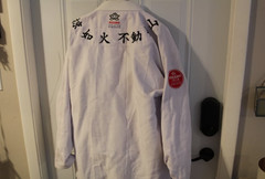 Preowned Muaewear Lightweight BJJ Gi with pants (A3 – White)