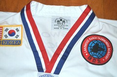 Taekwondo Sang Moo Sa Size-1 150cm Best Martial Arts Supply Uniform With Belts