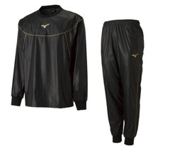 Mizuno Sauna suits Weight loss wear top and bottom set Washable Training Fitness