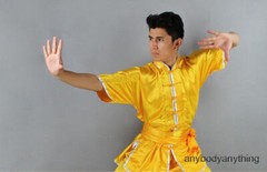 Men Women Kung Fu Tai Chi Uniform Martial Arts Wushu Suit Sleeveless Outfit 4XL